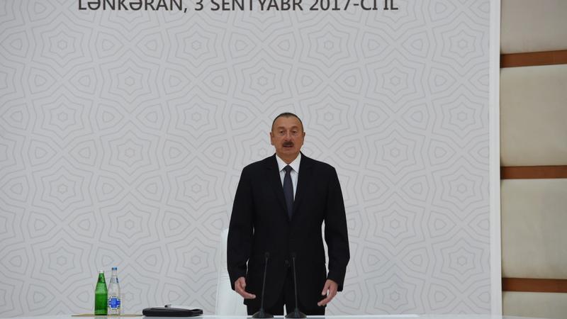 Azərbaycan prezidentinin sədrliyi ilə Lənkəranda respublika müşavirəsi keçirilir
