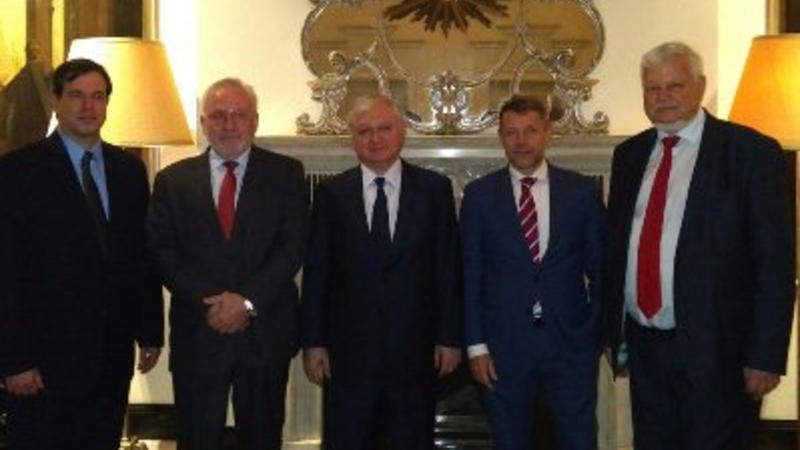 Nalbandyan ATƏT-in Minsk qrupunun həmsədrləri ilə görüşdü