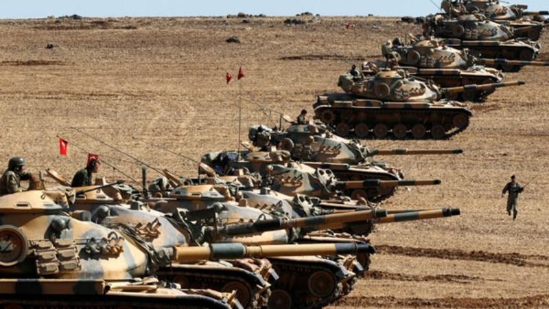 Türkiyə ordusu sərhədi keçdi - VİDEO