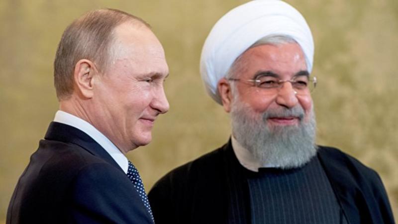 İran və Rusiya prezidentləri görüşdü