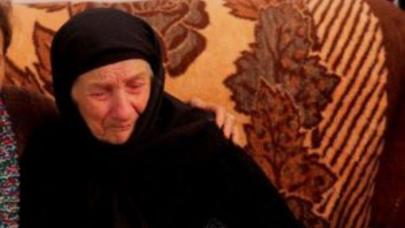 Kərbəla adıyla Goranboya göndərilən 104 yaşlı çeçen qadın deputatlarla görüşdü - FOTO