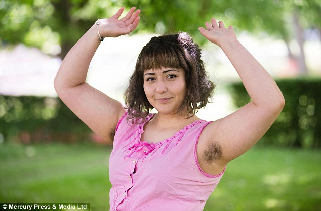 Bədənindəki tükləri ilə məşhurlaşan azərbaycanlı qız - FOTOLAR