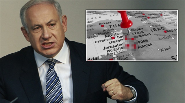 Netanyahu ŞOKDA: İsrail xəritədən silindi - FOTO
