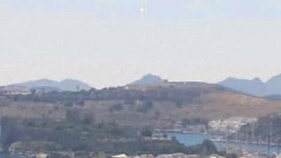 Bodrum səmasında UNO göründü - – VİDEO