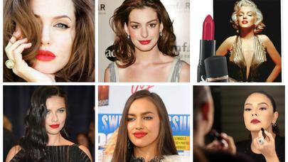 Cazibədar məşhurların qırmızı dodaqlarından ilham alın - FOTOLAR