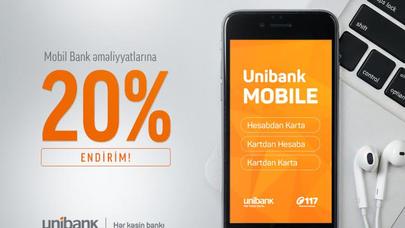 "Unibank" Mobil Bank istifadəçiləri üçün kampaniya keçirir