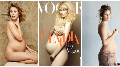 Şou aləminin cəsarətli hamilələri - - FOTO