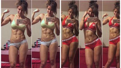 Bədəni ilə kişilərə meydan oxuyan gözəlçə – - FOTO/VİDEO