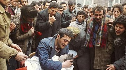 Xaraba qalan Ermənistanın xəyanəti - Spitak zəlzələsi - - FOTOLAR