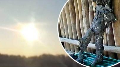 Yadplanetlilərin külə dönmüş kostyumları tapıldı - - FOTO