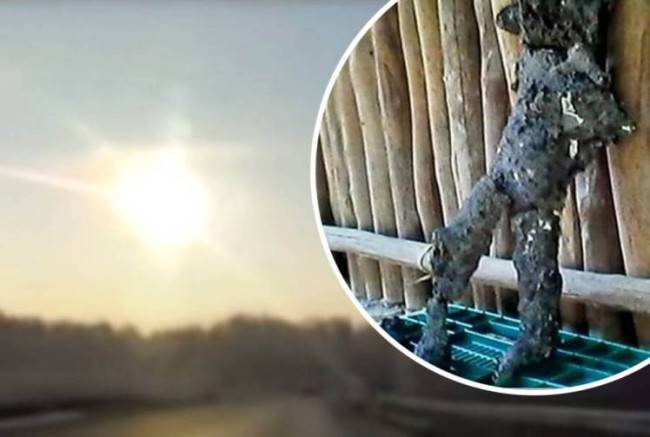 Yadplanetlilərin külə dönmüş kostyumları tapıldı - - FOTO