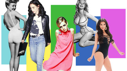 Mükəmməl qadın bədəninin 100 illik tarixi - FOTOLAR