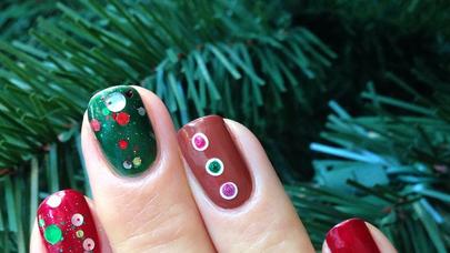Manikürünüzü də Yeni il əhvalına uyğun edin - FOTOLAR
