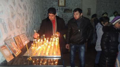 Qəbələdə Milad bayramı - - FOTOLAR