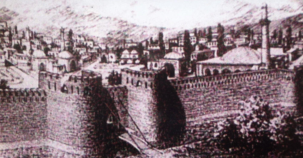 Qədim beyləqan şəhəri. © FOTO: BEYLƏQAN DİYARŞÜNASLIQ MUZEYİ. 