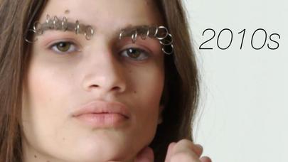 Qadınların qaş dəbi: 100 il ərzində inanılmaz dəyişim - VİDEO