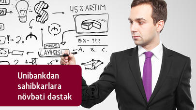"Unibank"dan sahibkarlara növbəti dəstək