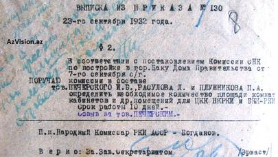 "Domsovet"in 20 illik tikintisində gizlənən MÜƏMMALAR - ARAŞDIRMA+ARXİV SƏNƏDLƏRİ