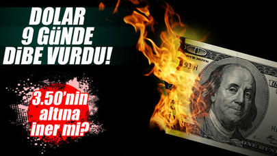 Dollar TL-yə qarşı 8,35 faiz zəiflədi