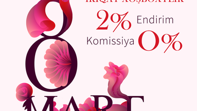 "Kapital Bank"dan xanımlara “İkiqat Xoşbəxtlik”