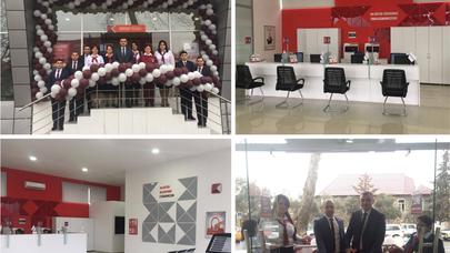 "Kapital Bank"-ın yenilənmiş Göyçay filialı istifadəyə verildi