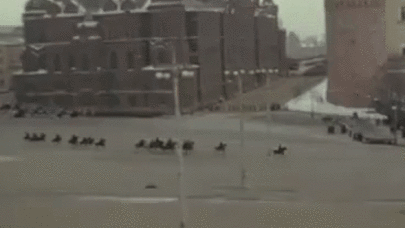 Stalinin dəfnindən unikal kadrlar - - YENİ  VİDEO