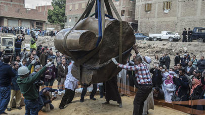 Qahirədə 3 min illik tapıntı -  II Ramzesə aiddir - - VİDEO