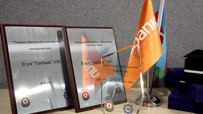 "Unibank" elektron ticarət sahəsində liderdir