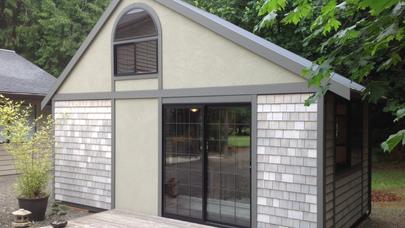 18 kv metrlik qarajı lüks bağ evinə çevirdilər - FOTOLAR