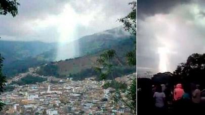 "Allahın oğlu" dağılmış şəhərə endi: "Görürsüz, İsa gəlir..." - - FOTOLAR - VİDEO