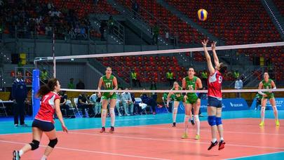 İslamiada: Voleybolçularımız Tacikistana qalib gəldi - - FOTOLAR