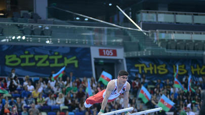 Gimnastlarımız finala çıxdılar