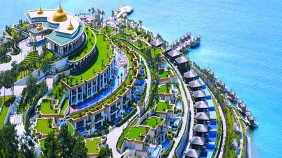 Gecəsi 85 min manat olan Türkiyənin ən bahalı hotelindən MÖHTƏŞƏM GÖRÜNTÜLƏR