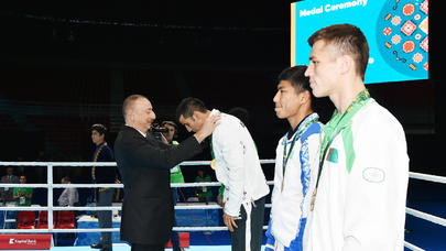 İslamiada: Azərbaycan boksçuları 3 qızıl, 3 gümüş, 1 bürünc medal qazandı (YENİLƏNDİ) - - FOTOLAR