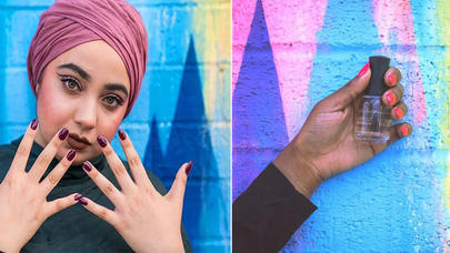 Halal dırnaq boyası istehsal olunur - FOTOLAR