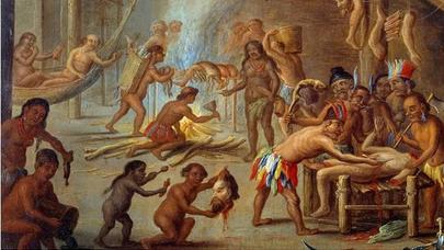 Ac qalmamaq üçün doğmalarının ətini yedilər, sidikləri ilə... - FOTOLAR