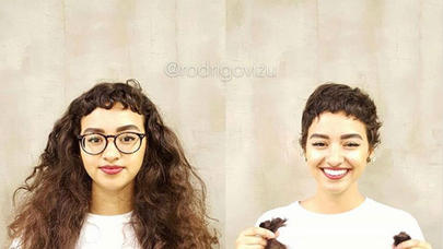 Qısa saçın uzundan daha gözəl olduğunu göstərən İNANILAMAZ DƏYİŞİMLƏR - FOTO