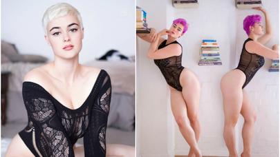 Avstraliyalı məşhur arıq modellərə meydan oxudu - FOTO