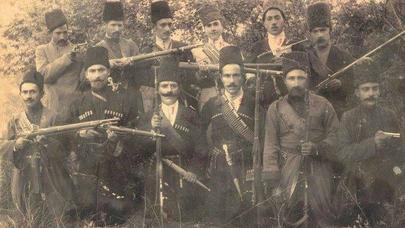 Ruslara qarşı vuruşan partizanlar - Azərbaycanda kəndli üsyanları