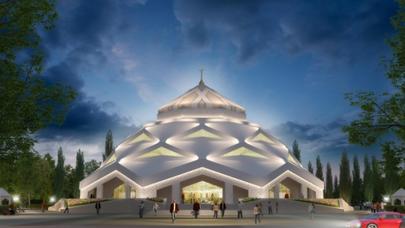 Qeyri-adi dizaynlı məscid - - FOTO