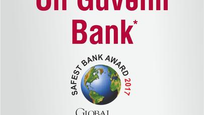 Kapital Bank “Ən Güvənli Bank” adına layiq görüldü