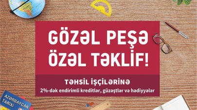 Kapital Bank-dan təhsil işçilərinə “Payız fürsəti”