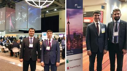 Kapital Bank beynəlxalq tədbirlərdə iştirak edib
