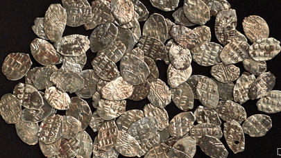 Pyotr dövrünə aid sikkələr tapıldı