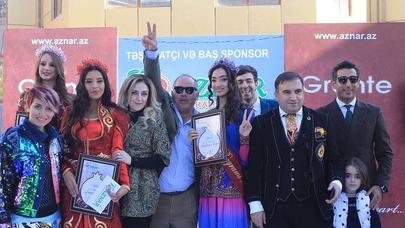 Milli geyim dəfiləsi Göyçayda Nar festivalının bəzəyi oldu - FOTO