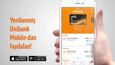Unibankın mobil əlavəsi daha interaktiv və dinamik oldu