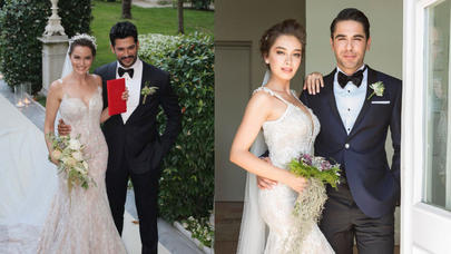 Fahriye Evcenin gəlinliyini tikən məşhur modelyer planlarını AÇIQLADI - FOTO