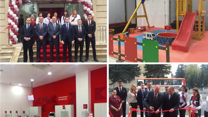 "Kapital Bank" yeni konsepsiyalı Bakıxanov filialını istifadəyə verdi