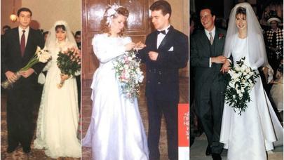 Birinci ledilərin həyatlarının ən unudulmaz günü üçün seçdiyi RETRO GƏLİNLİKLƏR - FOTO