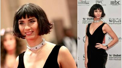 Tuba Büyüküstün dəbdəbəli görünüşü ilə ƏRƏBLƏRİ HEYRAN QOYDU - FOTO
